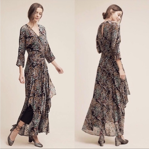 Moulinette Soeurs Woodlands Maxi Dress Black - Picture 2 of 4